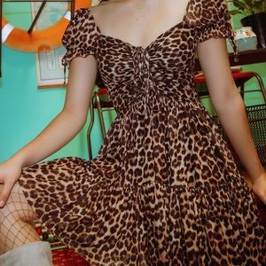 BLACKMILK CLAWS OUT SHORT TEA PARTY DRESS NWT sz L